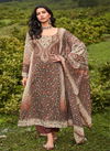 Fida Parinaaz Printed Pashmina Dress Material Catalog
